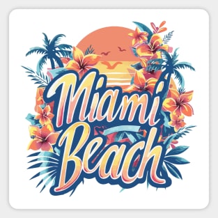 Miami Beach Florida Magnet